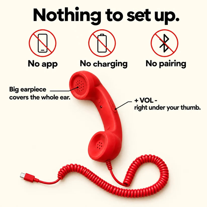 HelloLoop™ Retro Handset