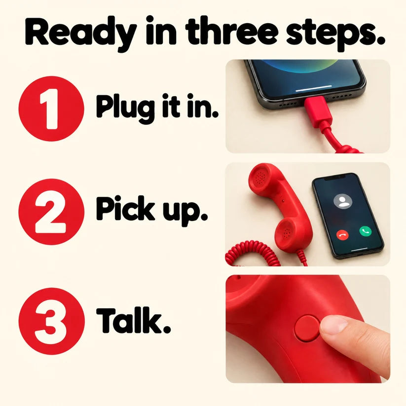HelloLoop™ Retro Handset